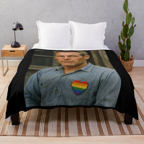 Item preview, Cool Hand Luke With A Rainbow Heart designed and sold by hilaryharbq.