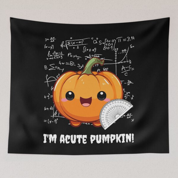 Item preview, Cute pumpkin math nerd Halloween  designed and sold by ClickATee Store .