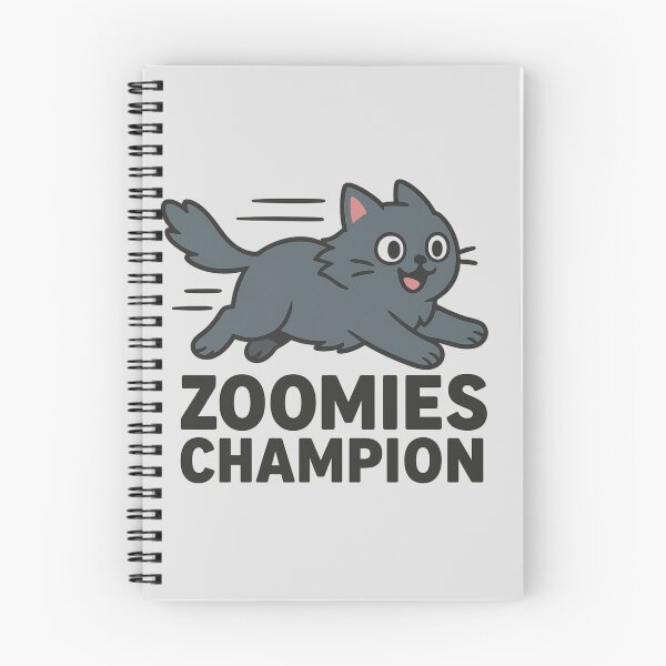 Item preview, Zoomies Champion – Funny Cat in Mid-Sprint designed and sold by wwshd.