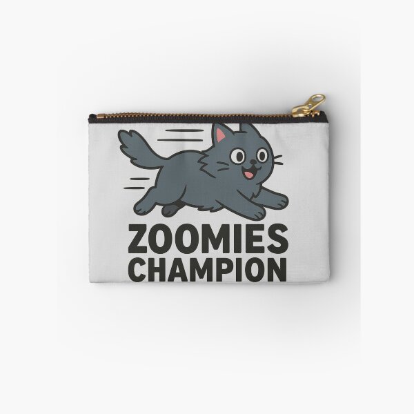 Item preview, Zoomies Champion – Funny Cat in Mid-Sprint designed and sold by wwshd.