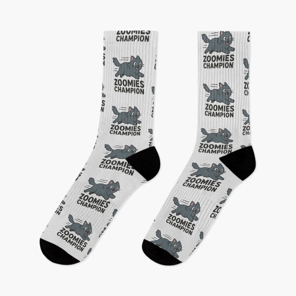 Item preview, Zoomies Champion – Funny Cat in Mid-Sprint designed and sold by wwshd.