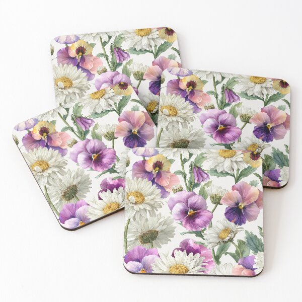 Item preview, Pansies Daisies designed and sold by Tina Veenstra.