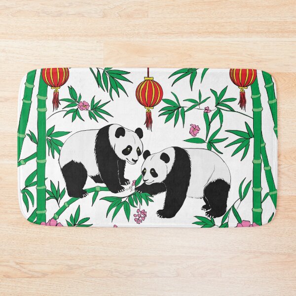 Item preview, Pandas in a forest designed and sold by NaitoGraphisme.