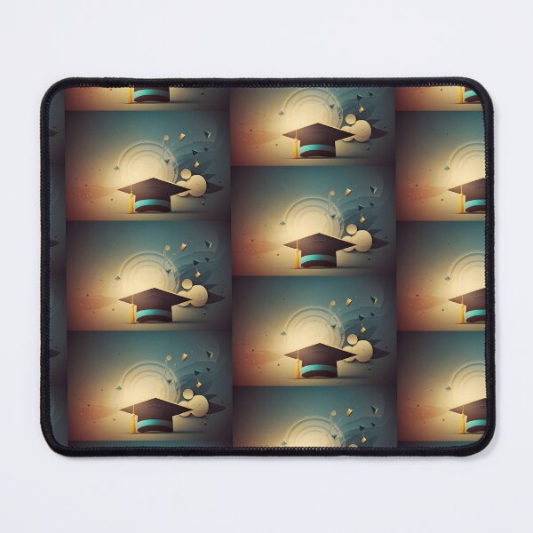 Item preview, Graduation illustration conceptual background with graduation hat. AI Generative content designed and sold by dvoevnore.