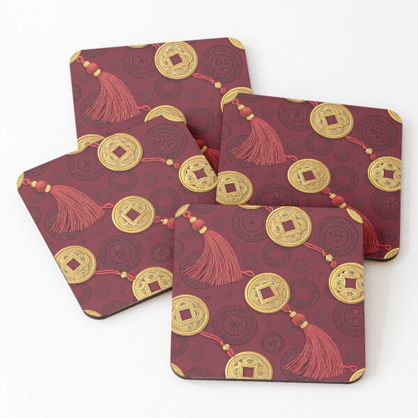 Item preview, Feng Shui coins for good luck  designed and sold by Lucky 777.