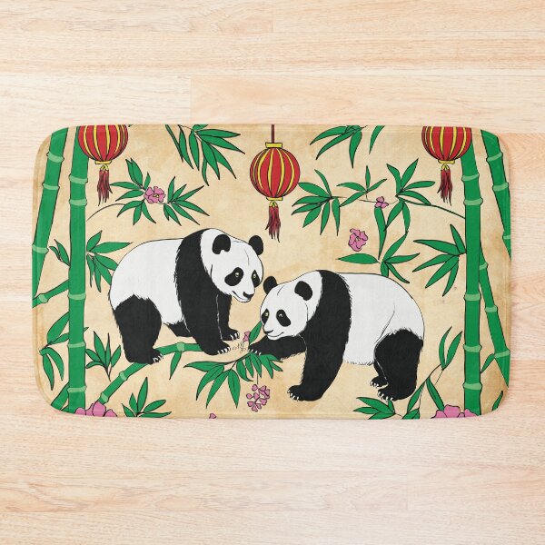 Item preview, Pandas in a forest designed and sold by NaitoGraphisme.