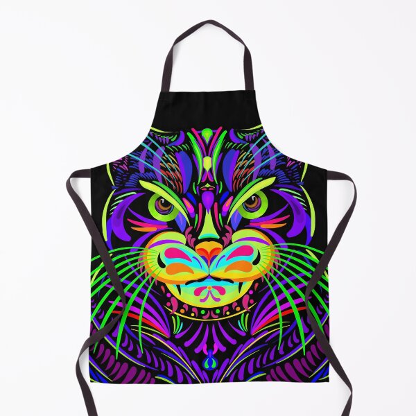 Item preview, Psychedelic Cat designed and sold by visionarywrkshp.