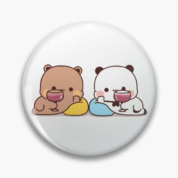 Item preview, Bubu Dudu Drinking together  designed and sold by ThePurplePrints.