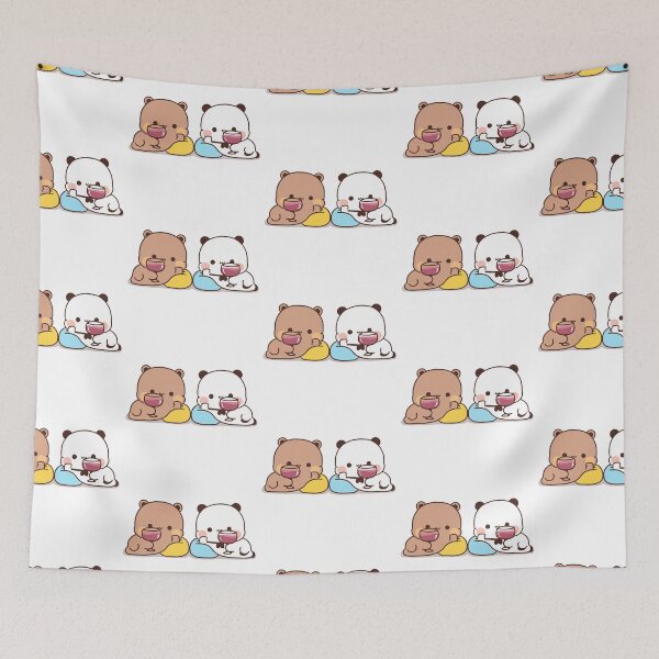 Item preview, Bubu Dudu Drinking together  designed and sold by ThePurplePrints.