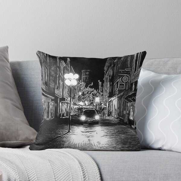 Item preview, Art Photo KtownAtNite Black White Version SEA 90.1 designed and sold by MaxKafe.