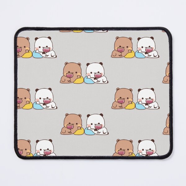 Item preview, Bubu Dudu drinking together designed and sold by ThePurplePrints.