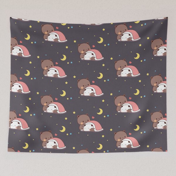 Item preview, Bubu Dudu Sleeping in starry night  designed and sold by ThePurplePrints.