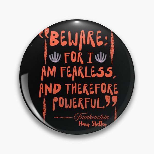Item preview, Literary Quote Frankenstein Mary Shelley Quote designed and sold by Renata Illustrata.
