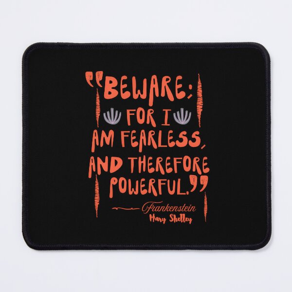 Item preview, Literary Quote Frankenstein Mary Shelley Quote designed and sold by Renata Illustrata.