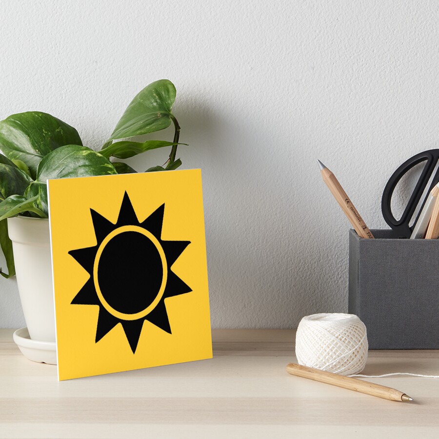 Item preview, Art Board Print designed and sold by MiniStudio.