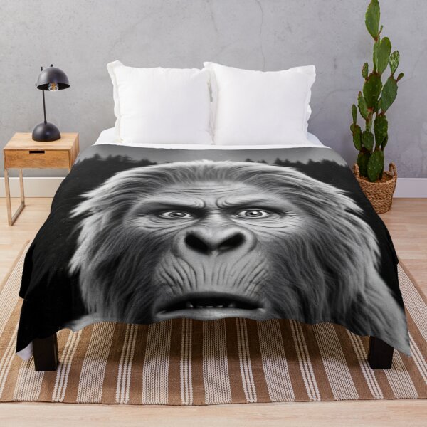 Item preview, Bigfoot and UFO. designed and sold by MyHappyArtShop.