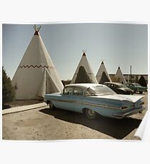 Wigwam Motel Poster