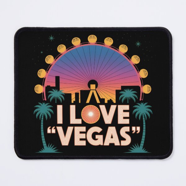 Item preview, I Love Las Vegas Nevada Skyline Retro Souvenir Vacation Travel designed and sold by robyclub.