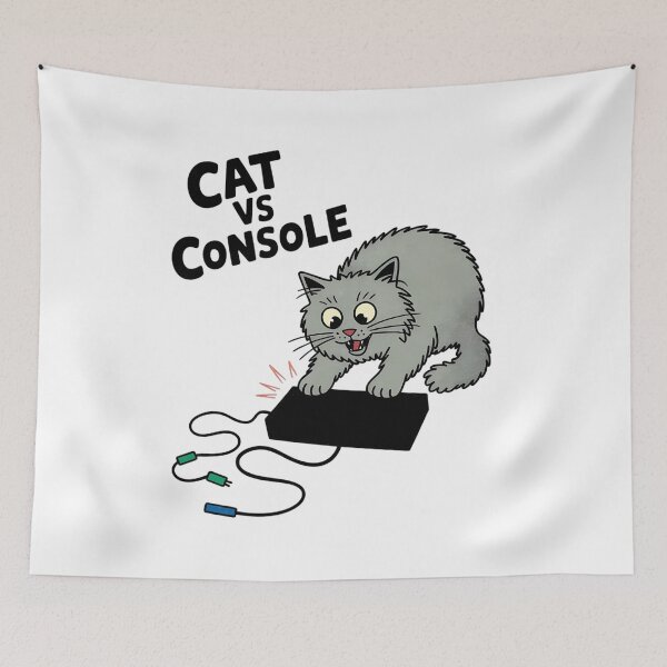Item preview, Cat vs Console designed and sold by SignumShop.