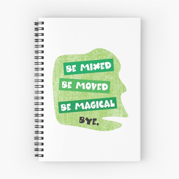 Item preview, Mixed Moved Magical - gen z nomad quote designed and sold by Sarcastic designs.
