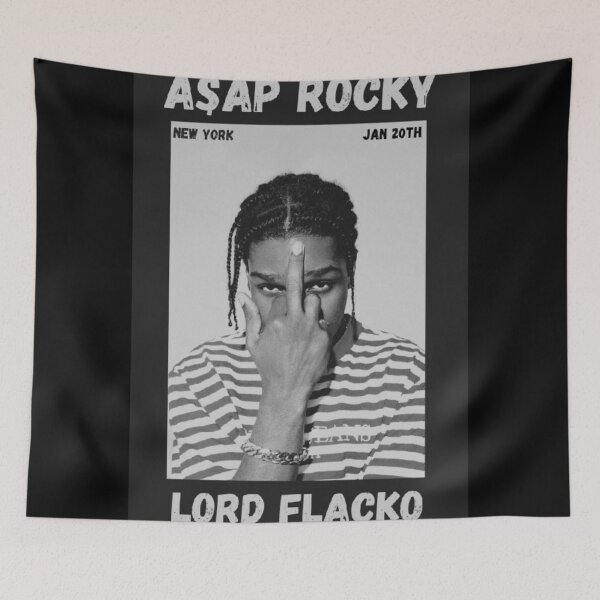 Item preview, ASAP Rocky Lord Flacko art designed and sold by BubbleStreet.
