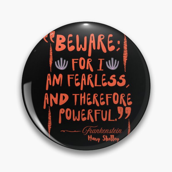 Item preview, Literary Quote Frankenstein Mary Shelley Quote designed and sold by Renata Illustrata.