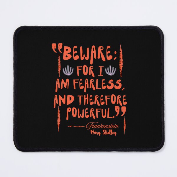 Item preview, Literary Quote Frankenstein Mary Shelley Quote designed and sold by Renata Illustrata.