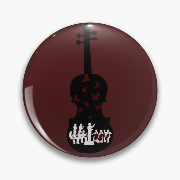 Item preview, Maroon Flight of Stringed Birds designed and sold by Hampsoner.