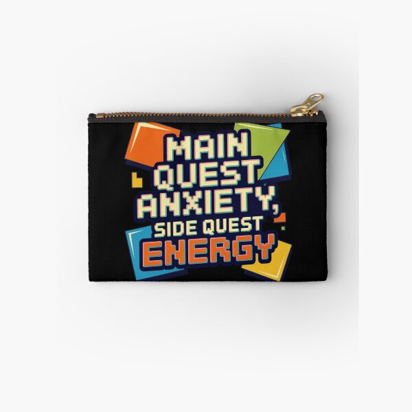 Item preview, Main mission anxiety, Side quest energy, funny side quest ADHD gaming  designed and sold by NoetherSym.
