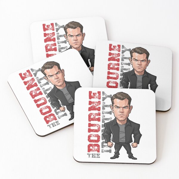 Item preview, Funny caricature of Matt Damon in The Bourne Identity designed and sold by vectorlove.
