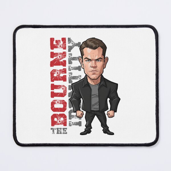 Item preview, Funny caricature of Matt Damon in The Bourne Identity designed and sold by vectorlove.