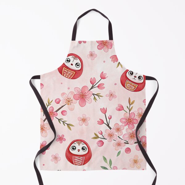 Item preview, Red Daruma dolls with cherry for good luck and fortune . designed and sold by Lucky 777.