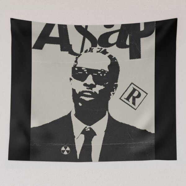 Item preview, ASAP Rocky vintage art designed and sold by BubbleStreet.