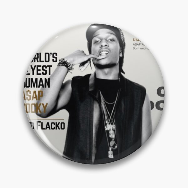 Item preview, ASAP Rocky Poster art designed and sold by BubbleStreet.
