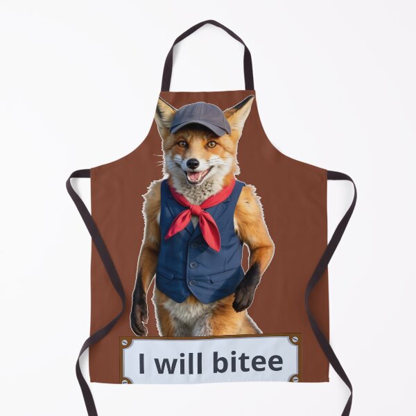 Item preview, I am a fox and I will bite designed and sold by DZIERANA.