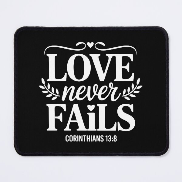 Item preview, 1 Corinthians 13:8 designed and sold by theartfulaspie.