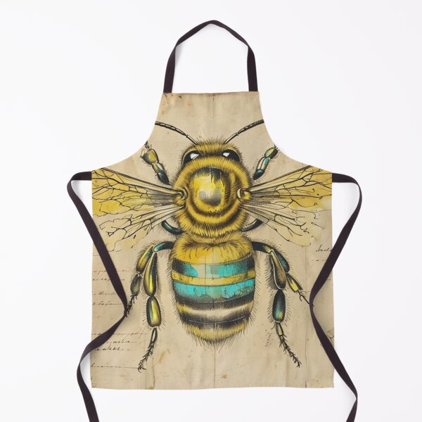Item preview, Antique Bee Study – Vintage Scientific Illustration designed and sold by Antik by Schulz.
