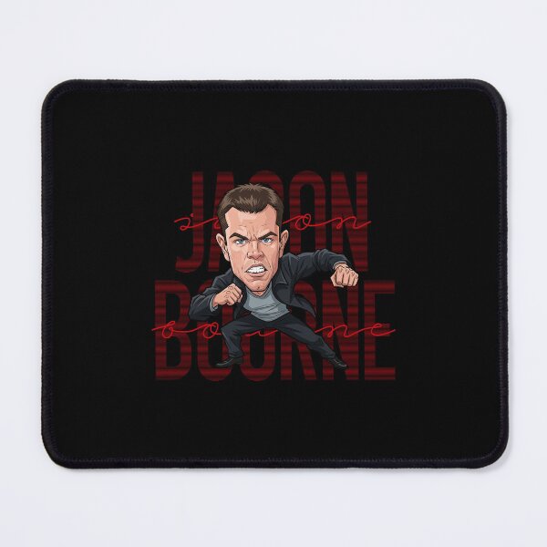 Item preview, Funny caricature of Jason Bourne, Matt Damon in The Bourne Identity designed and sold by vectorlove.