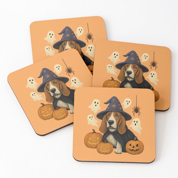 Item preview, Halloween Basset Hound Dog designed and sold by EstelleStar.