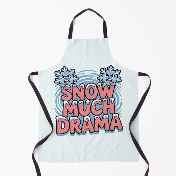 Item preview, Snow Much Drama – Funny Winter Quote designed and sold by Jollys-ArtShop.