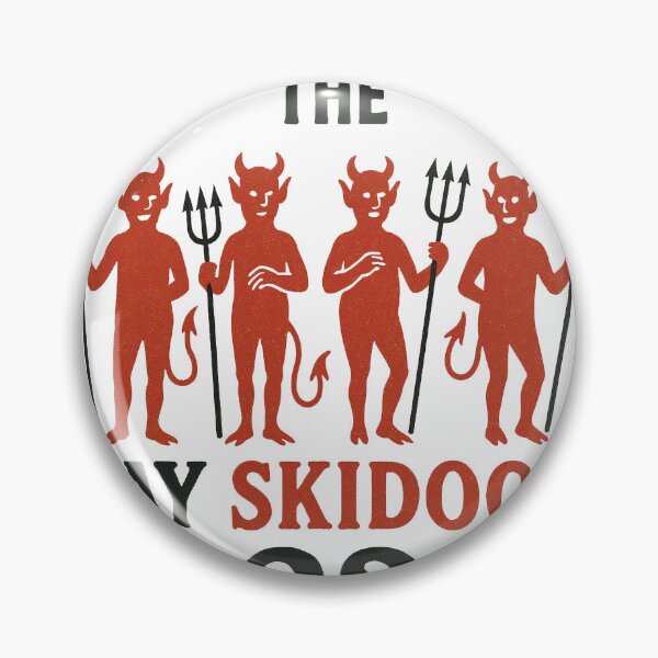 Item preview, 23 Skidoo Vintage Devil Poster – Turn-of-the-Century Slang Retro Typography designed and sold by Victor Shadehorn.