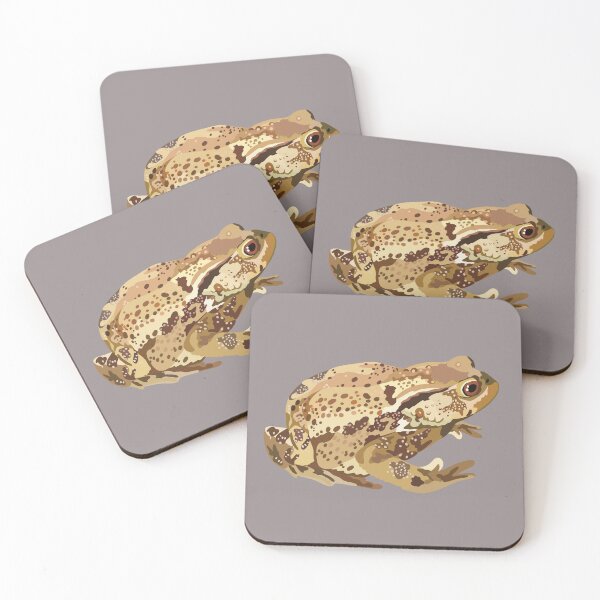 Item preview, C is for Common Toad,Common Toad – Familiar British Amphibian Wildlife Illustration designed and sold by PrettylittlepastelUk.