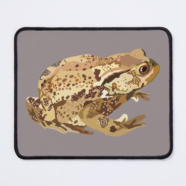 Item preview, C is for Common Toad,Common Toad – Familiar British Amphibian Wildlife Illustration designed and sold by PrettylittlepastelUk.