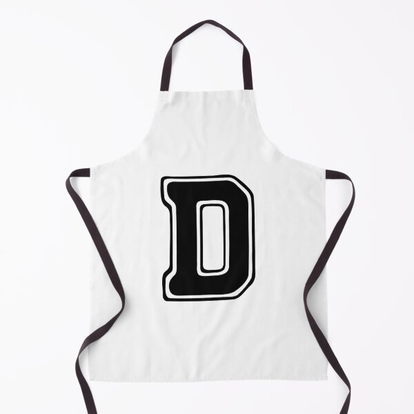 Item preview, Bold Grooveline Letter D – Retro Varsity Outline Font designed and sold by uncoXab.