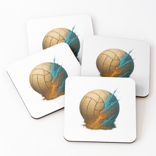 Item preview, Elemental Volleyball – Fire and Water designed and sold by BeenSavage.