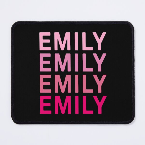 Item preview, Emily Name Pink Colors designed and sold by Jeallan Designs.