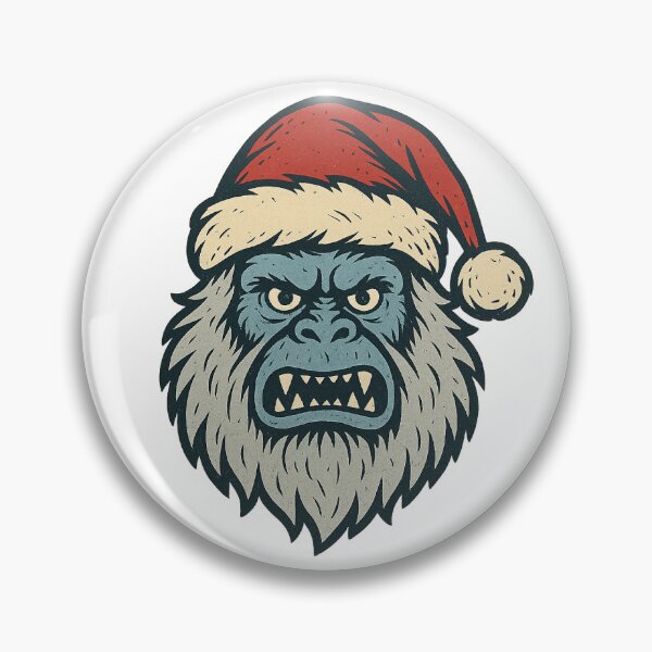 Item preview, Yeti Abominable Snowman Santa Hat Christmas Cryptid Design designed and sold by Graphics4X.