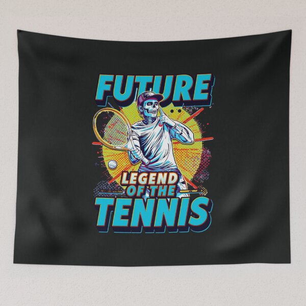 Item preview, Future Tennis Legend Skeleton designed and sold by Zakrytos ★★★★★.