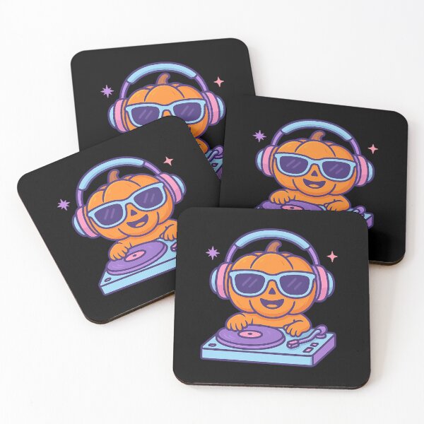 Item preview, Pumpkin DJ – Spooky Beats Cute Edition designed and sold by ALITOPRINCE.