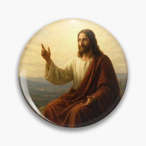 Item preview, Christ at The Sermon on the Mount designed and sold by TheCraftyG.